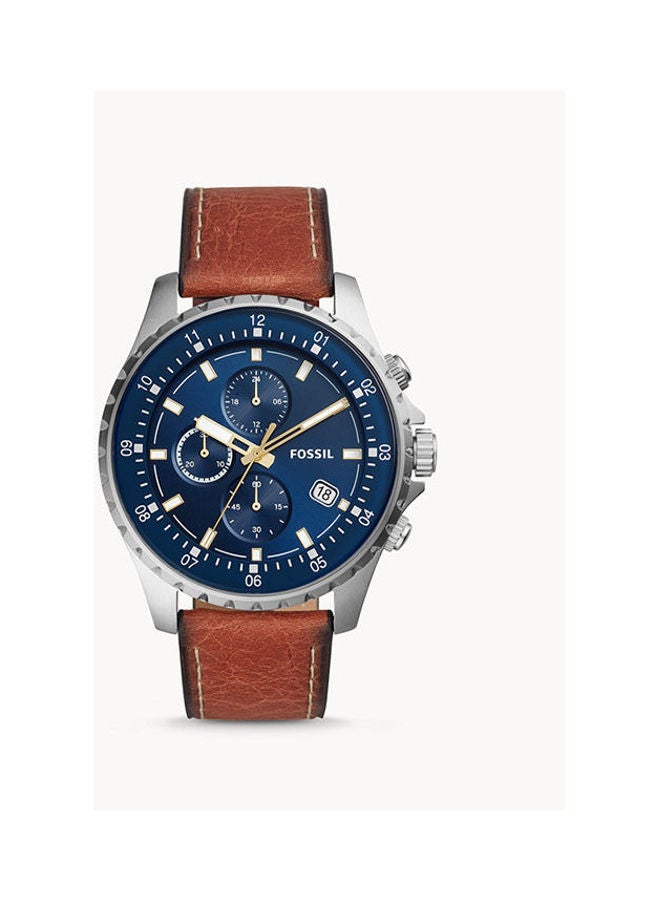 FOSSIL Men's Leather Analog Watch FS5675  - Image 1