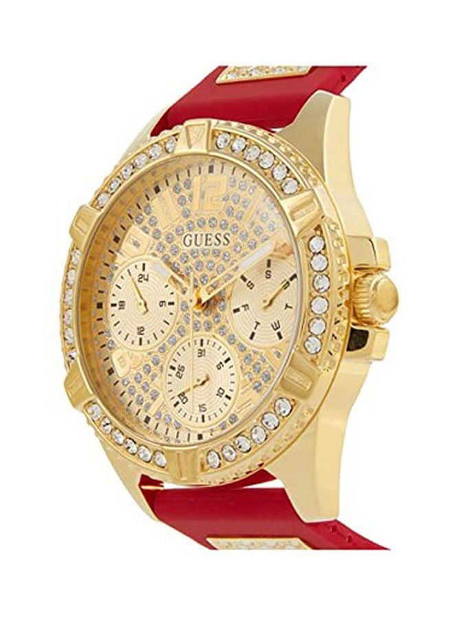 GUESS Women's Leather Analog Watch GW0045L2 - Image 2