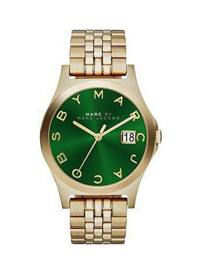 مارك ساعة يد بعقارب وسوار من الستانلس ستيل طراز MBM3317 للرجال - Image 1