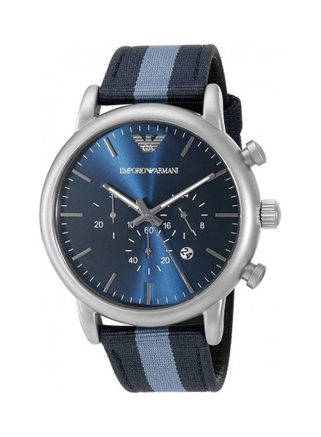 EMPORIO ARMANI - Men's Fabric Analog Watch AR1949 - Image 1