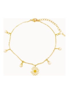 Alissa Flower Anklet