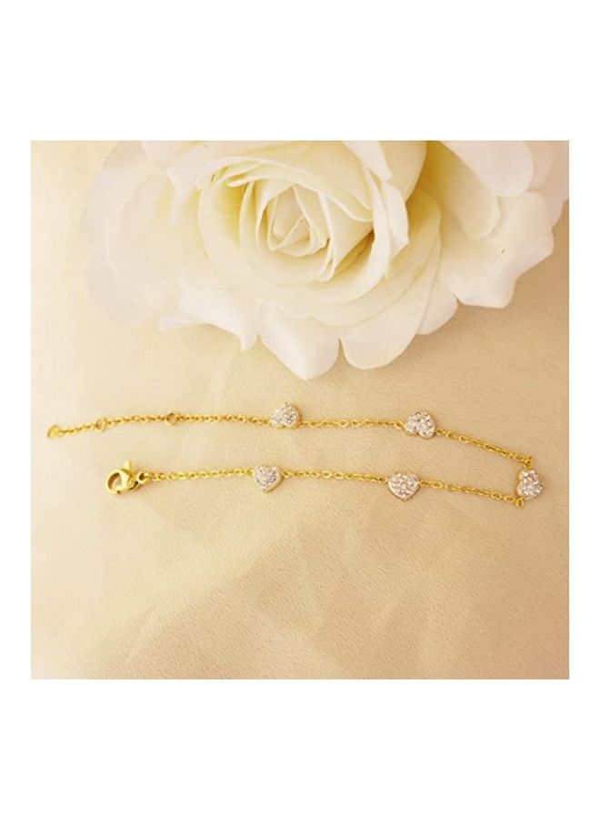 AIWANTO - Alissa Heart Anklet - Image 1