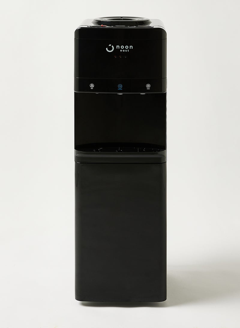 Noon East - Water Cooler Dispenser With Cold, Hot And Normal Water Faucet - 5 To 20 Liter With 3.2 Liter Stainless Steel Tank And Child Lock- Black 13 FS Black - Image 1