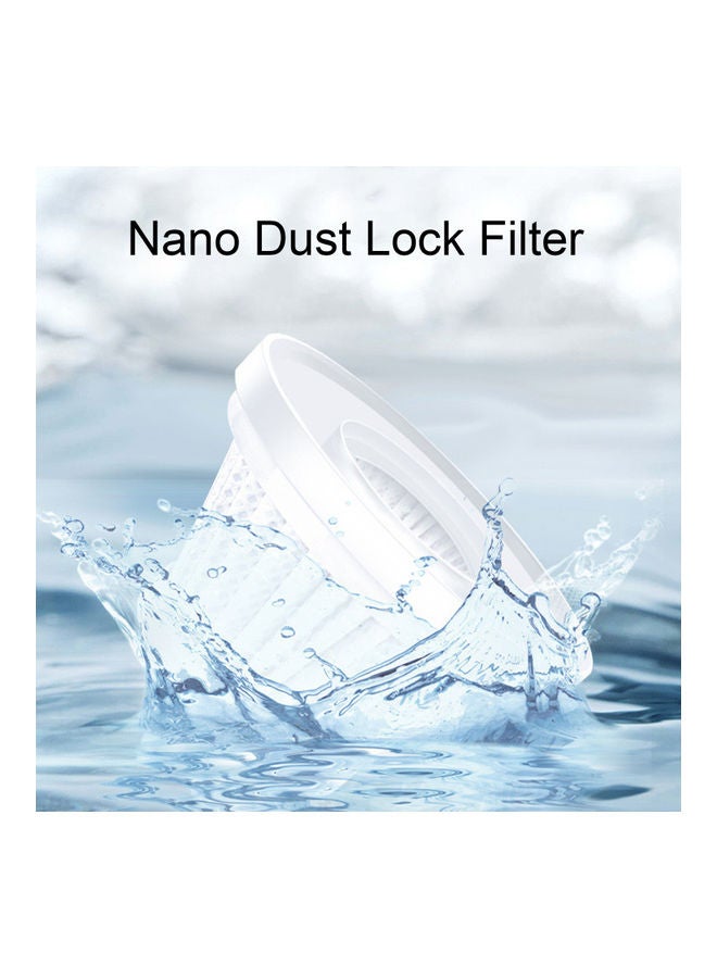 Handheld Mini Dry Wet 9000Pa Strong Suction Low Noise Dust Vacuum Cleaner for Car Home Red Cordless - Image 5