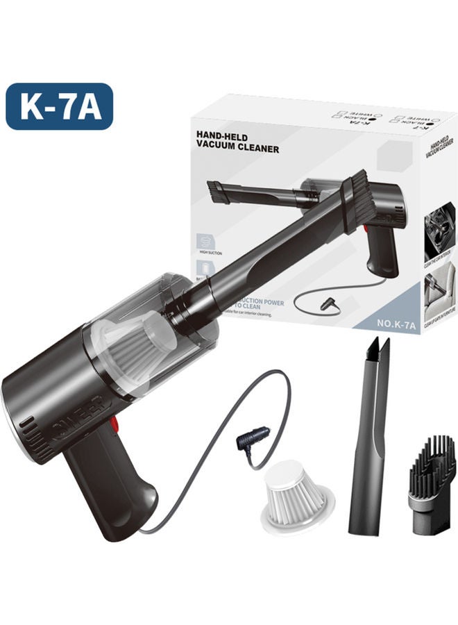 Handheld Car Wired Vacuum Cleaner Strong Suction Multiple Filtering Low Noise 120W High Energy