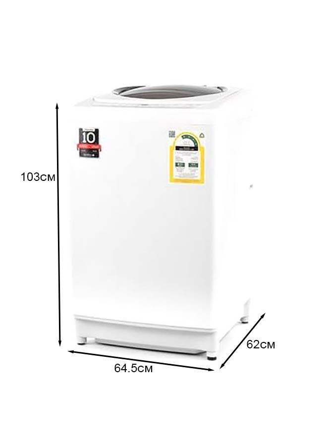 Toshiba - Top Load Washing Machine 6.5Kg AW-F1005GUBB(WG) White - Image 1