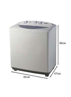 AFTRON Top Load Semi Automatic Washing Machine AFW96101 Off White  - Image 3