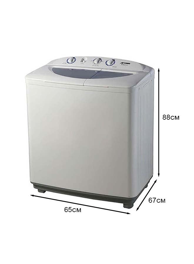 AFTRON - Top Load Semi Automatic Washing Machine AFW96101 Off White - Image 1