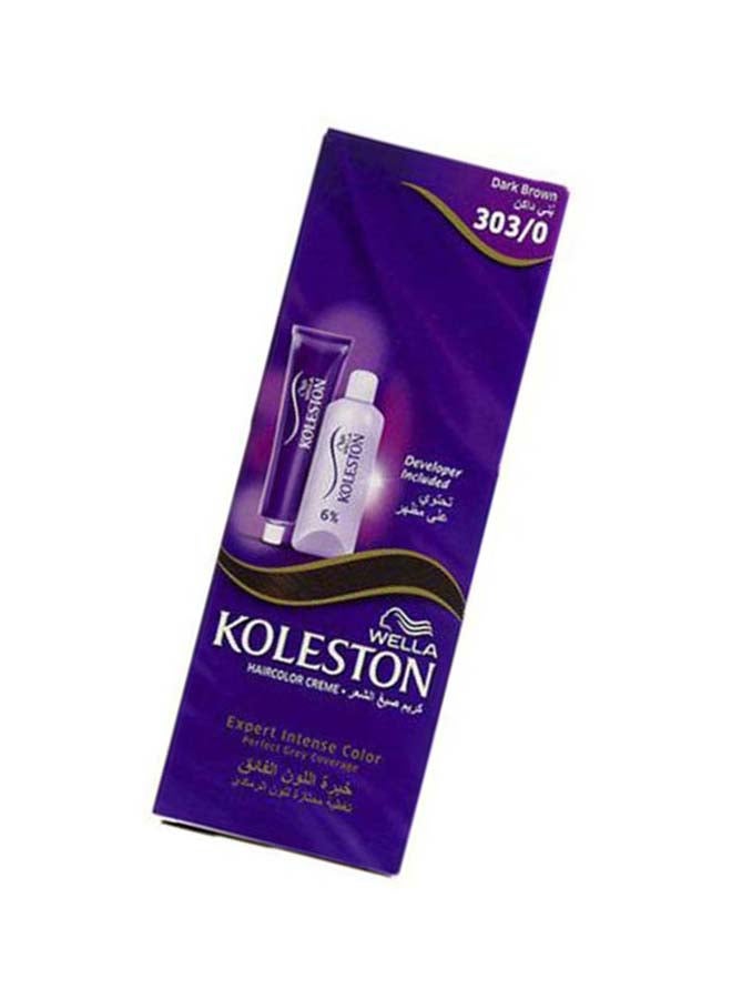 WELLA Koleston Single 303/0 Ne Dark Brown 60ml - Image 2