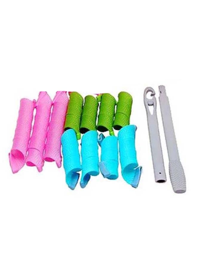 Magic 18-Piece Leverag Roller Set Pink/Blue/Grey  - Image 3
