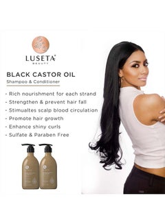 Luseta Jamaican Black Castor Oil Shampoo  - Image 2