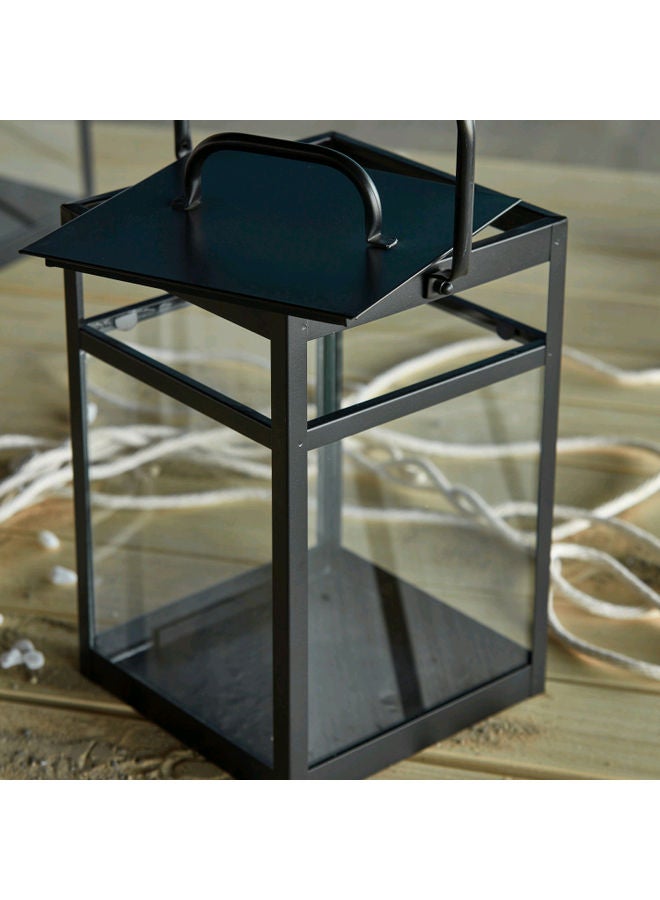 حامل شموع رفيع بتصميم فلامينغو - سفاري أسود 36 x 20 x 25سم  - Image 3