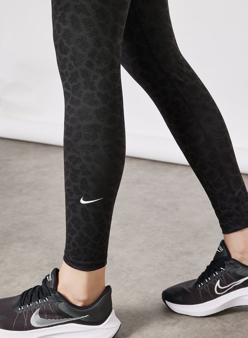 Nike - Dri-FIT One Training Leggings Grey - Image 1