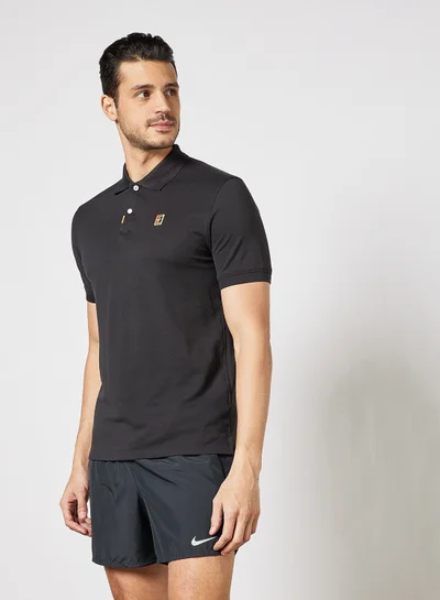 Nike Heritage Slim Polo Black
