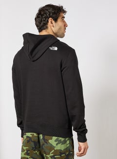 THE NORTH FACE Logo Detail Hoodie Black  - Image 4