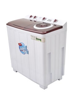 14Kg Semi-Automatic Twin Tub Washer With Shock-ProOf Design And Stainless Steel Drum, Silent Operation, Powerful Pulsator, Rust-ProOf Body, Quick Wash And Water-Saving Technology NWM1500SPN2B Maroon/White - v1636886446/N51814210A_2