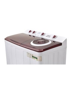 14Kg Semi-Automatic Twin Tub Washer With Shock-ProOf Design And Stainless Steel Drum, Silent Operation, Powerful Pulsator, Rust-ProOf Body, Quick Wash And Water-Saving Technology NWM1500SPN2B Maroon/White - v1636886447/N51814210A_3