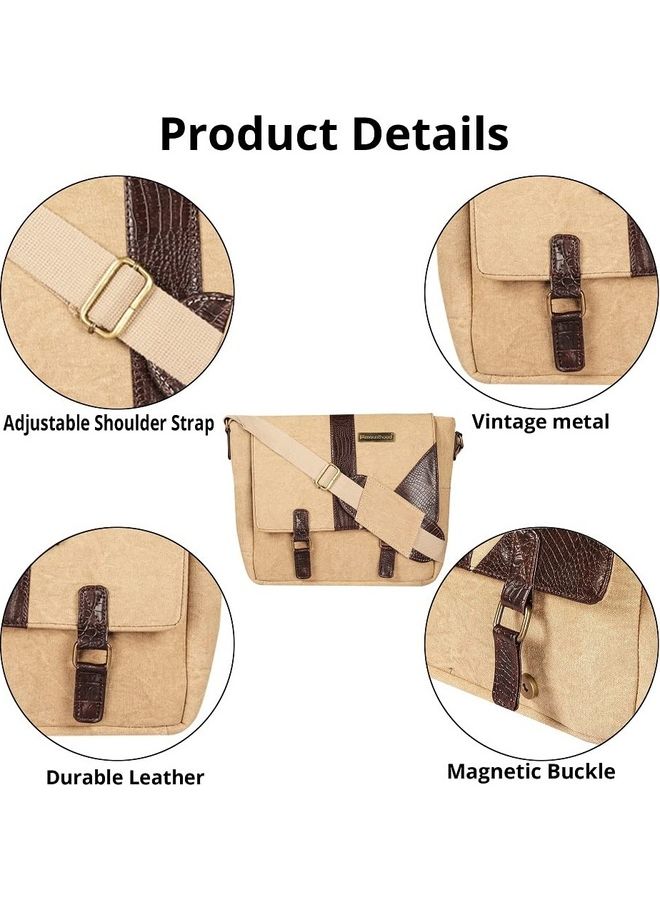 ماونت هود حقيبة كروس عالية الجودة كريم - Image 5