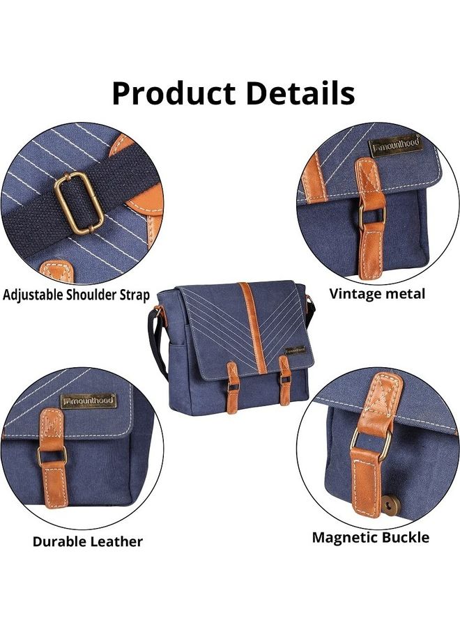 ماونت هود حقيبة كروس عالية الجودة أزرق - Image 5