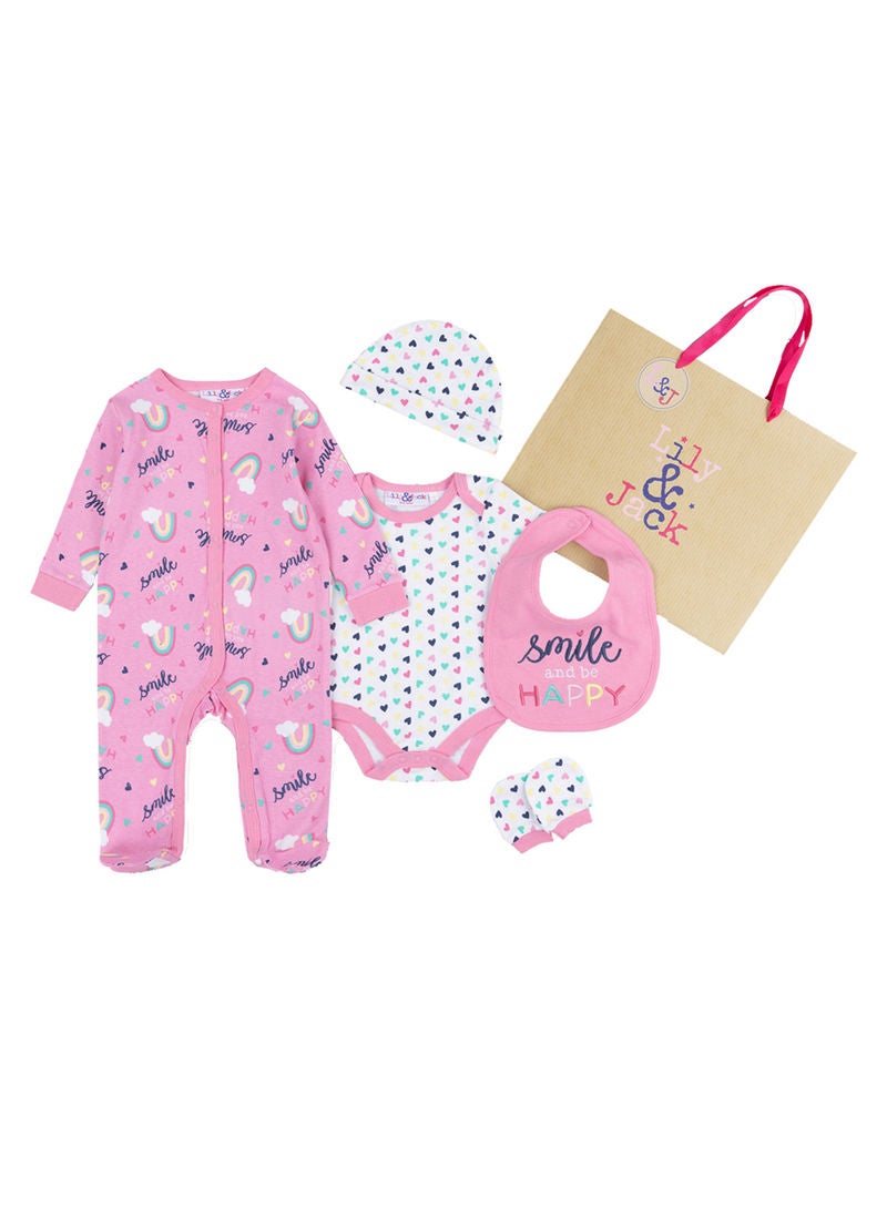 lily and jack - 5 Piece Baby Combo Set Multicolour - Image 1