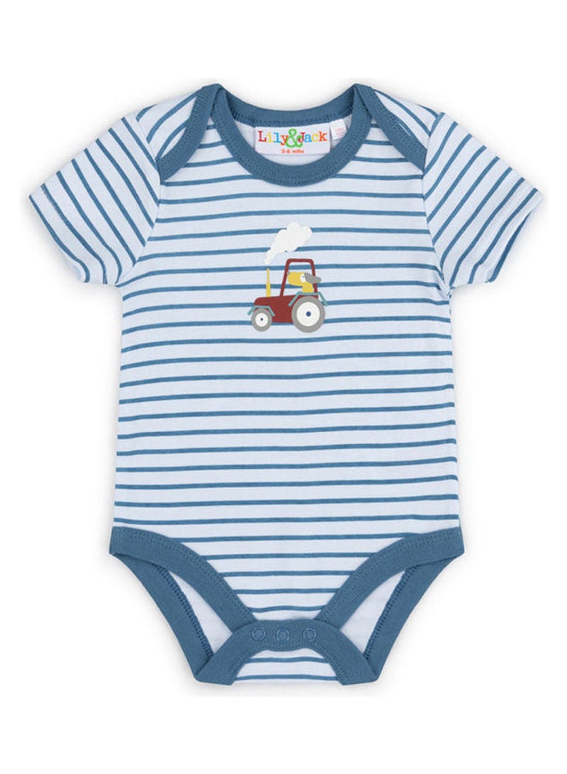 lily and jack - 5 Piece Infant Combo Set Baby Blue - Image 1