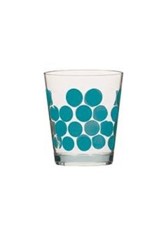 Zak Designs Dot Dot Tumbler Blue/Clear 400ml 