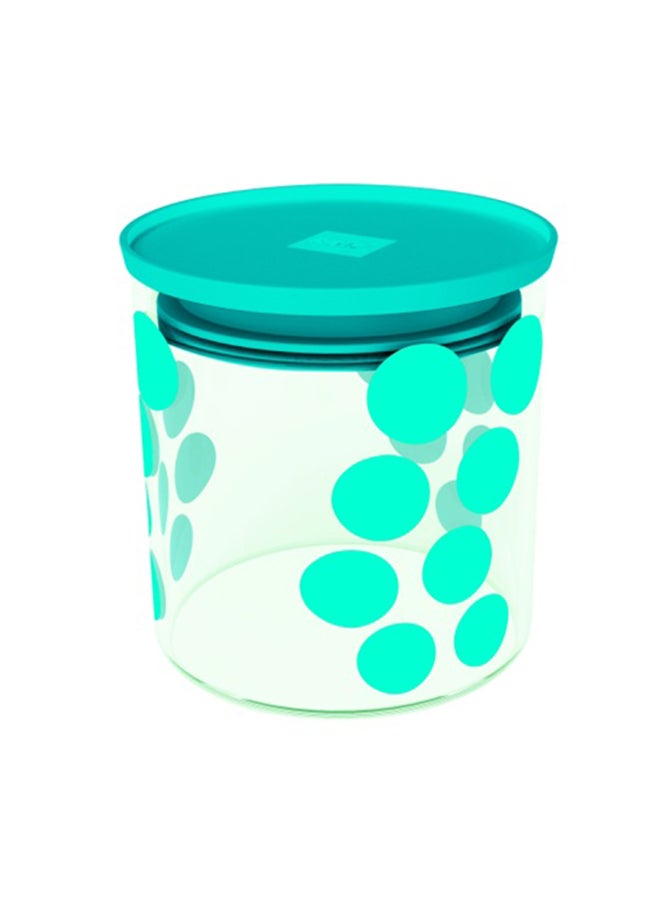 Zak Designs Dot Dot Design Storage Jar Blue 
