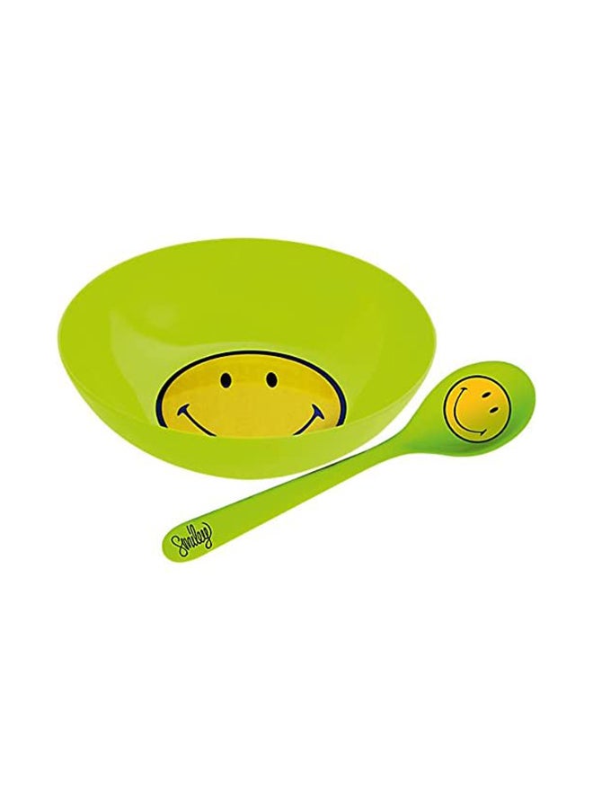 زاك ديزاينز طقم فواصل سطر مزخرف مبتسم أخضر/أصفر 17سم - Image 2