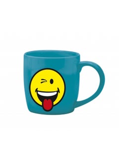 Zak Designs Smily Face Tea Cup Blue/Yellow 