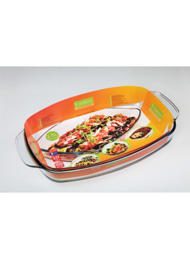 Termisil - 3-Piece Rectangular Ovenware Set Clear 1.4ml - Image 1