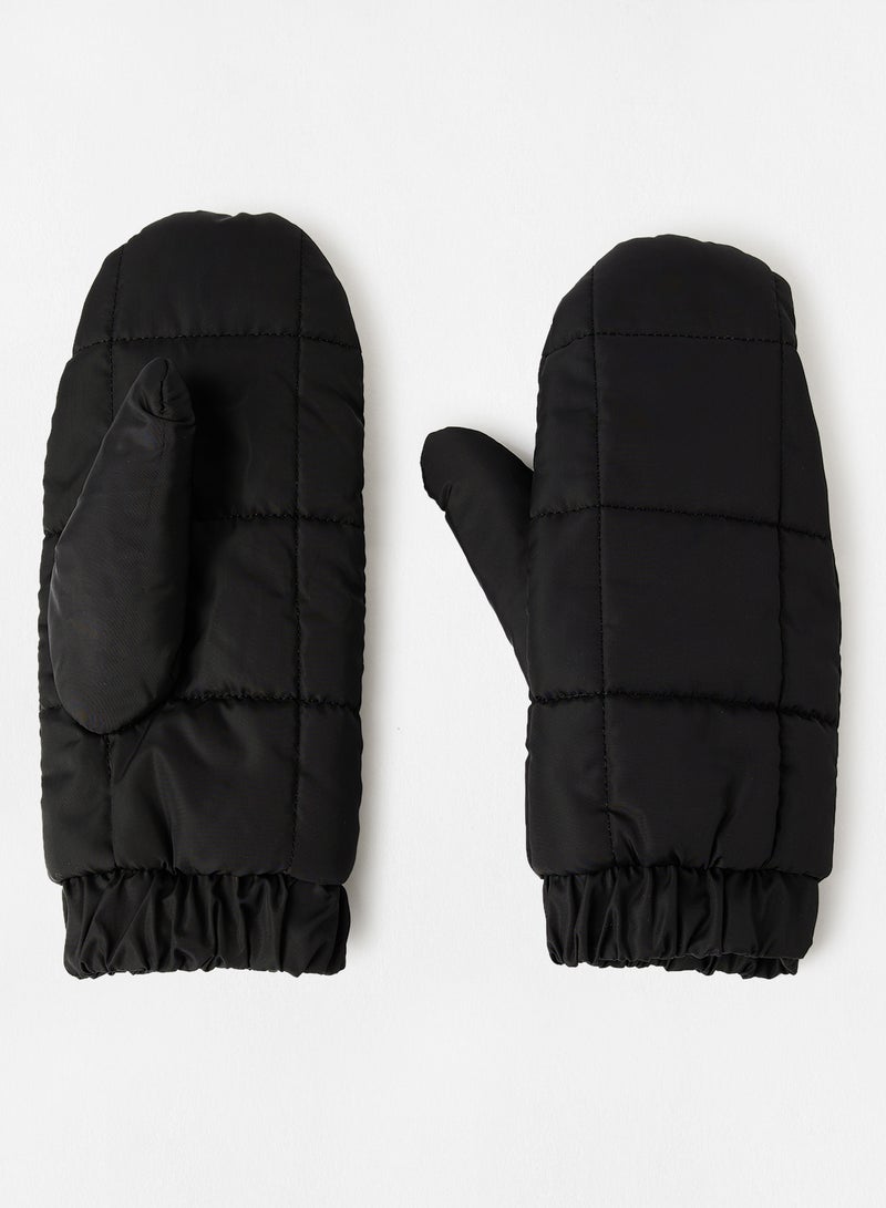 Quilted Mittens Black - v1636891811/N45046544V_2