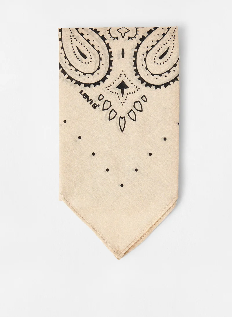 Levi's Patterned Bandana Beige