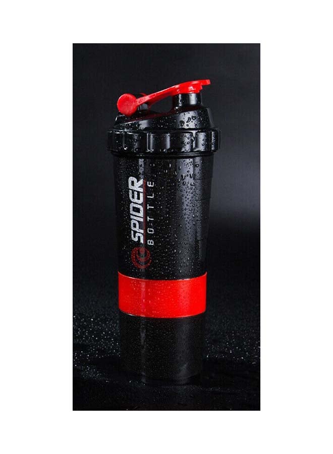 H PRO Protein Shaker Sports Water Bottle With Non Slip 3 Layer Twist Off 3oz Cups With Pill Tray, Leak Proof Shake Bottle Mixer and Protein Powder Shake Cup With Storage 0.5kg  - Image 2