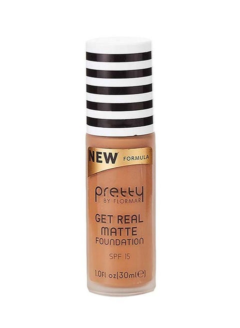 Get Real Matte Foundation Caramel 013