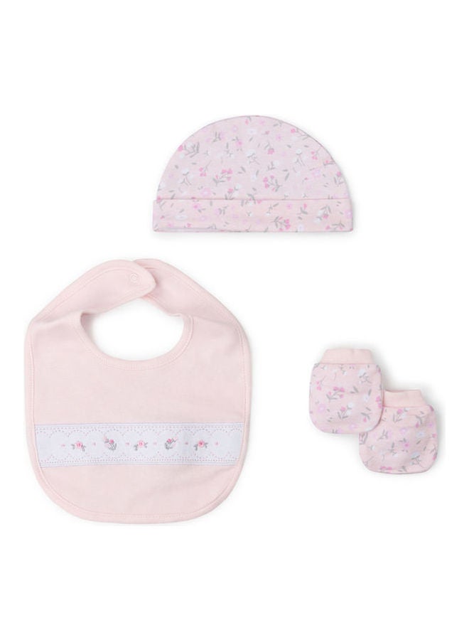 Rock-A-Bye Baby Boutique - 5 Piece Infant Combo Set Baby Pink - Image 1
