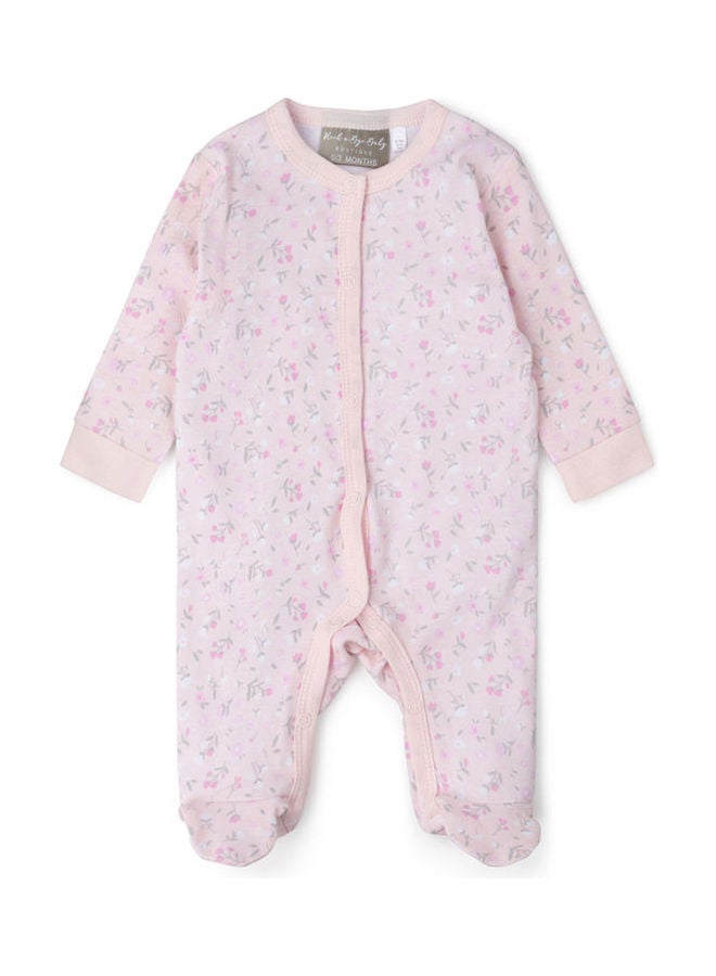 Rock-A-Bye Baby Boutique - 5 Piece Infant Combo Set Baby Pink - Image 1
