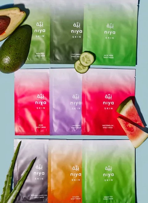Pack Of 9 Sheet Masks For The Skin Mix 25ml