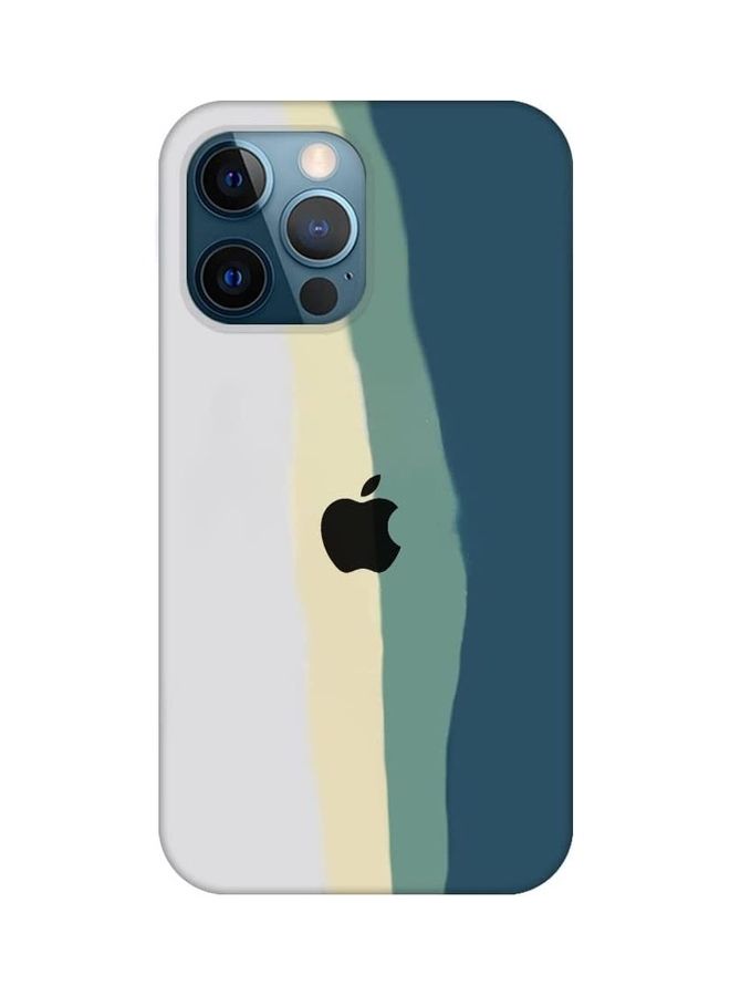 MARGOUN Silicone Case Cover For iphone 13 Pro Max Green/Blue/White - Image 1