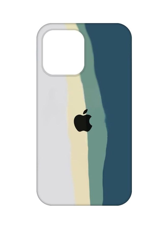 MARGOUN Silicone Case Cover For iphone 13 Pro Max Green/Blue/White - Image 2