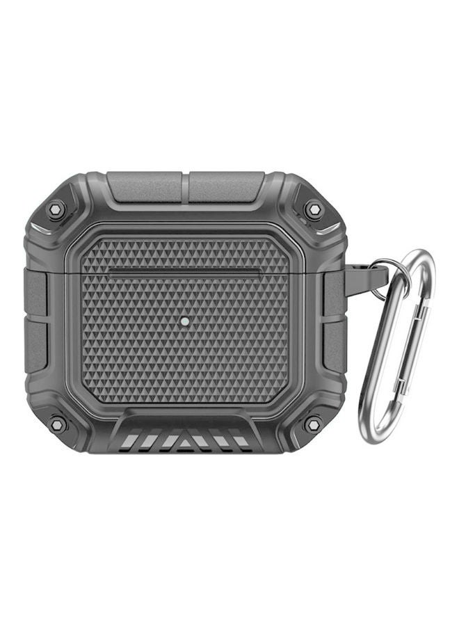 MARGOUN Shockproof Case Cover For Apple AirPods 3 Grey - Image 1