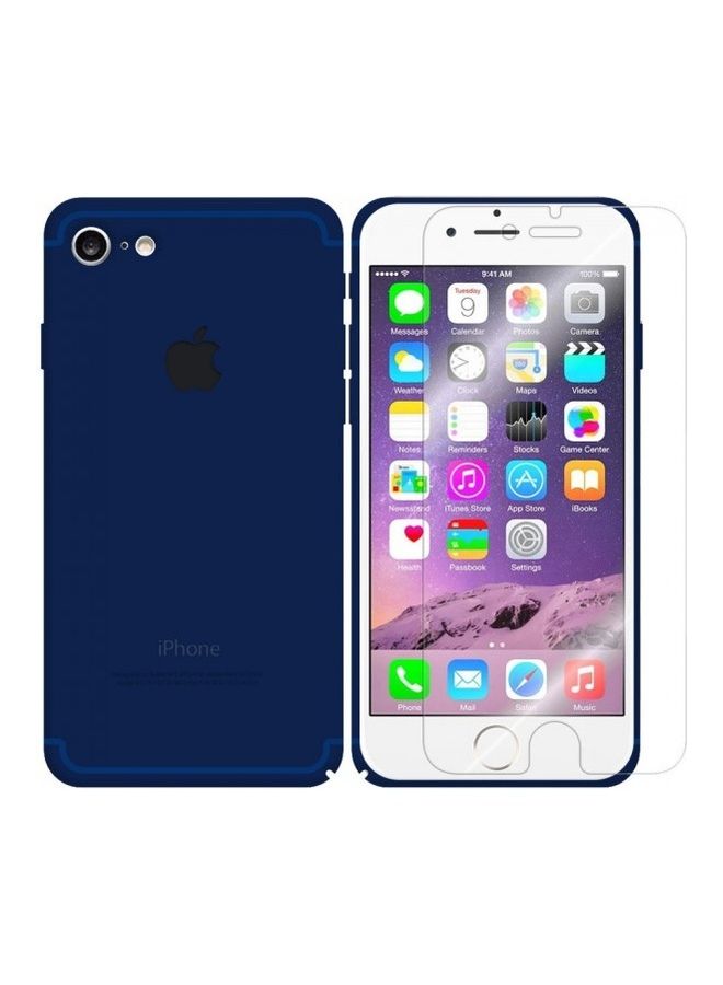 MARGOUN Case Cover And Screen Protector For iPhone 6/6s Blue - Image 1
