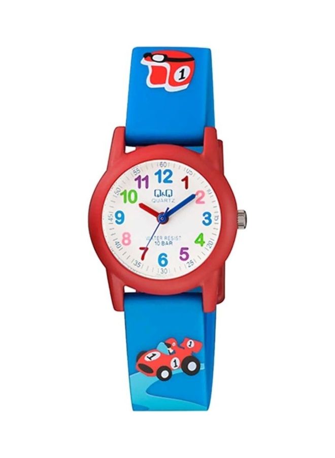 Q&Q kids_unisex Analog Watch VR99J004Y Whit Water Resistant Analog Watch VR99j001Y - Image 2