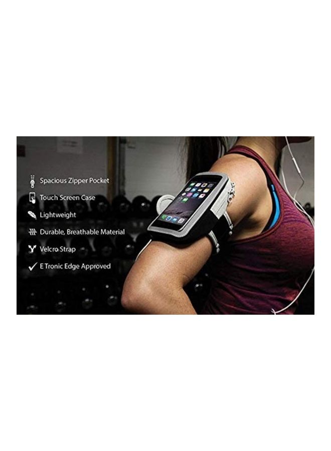 Sports Waterproof Armband For Smartphone Black