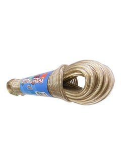 CORDE ALINGE steel rope for hanging clothes covered with PVC Gold 20meter  - Image 2