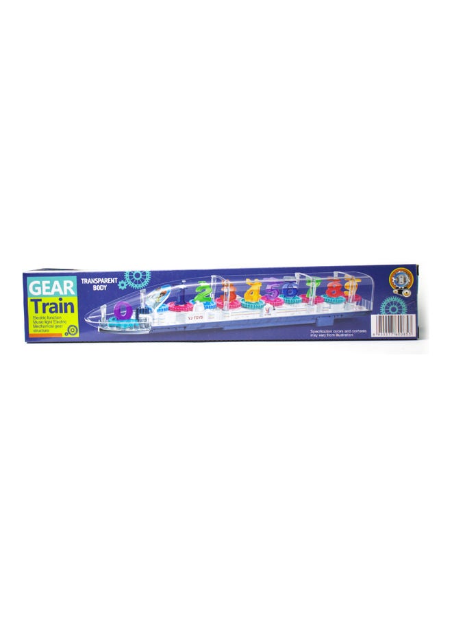 Generic - Concept Racing 3D Super Transparent Number Train - Image 1