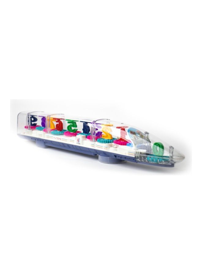 Generic - Concept Racing 3D Super Transparent Number Train - Image 1