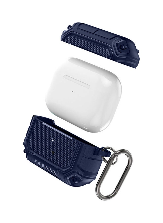 MARGOUN Shockproof Case Cover For Apple AirPods 3 Blue  - Image 3