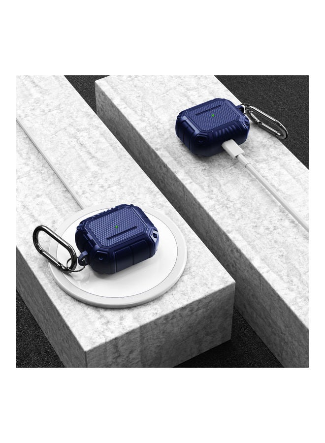 MARGOUN Shockproof Case Cover For Apple AirPods 3 Blue  - Image 4
