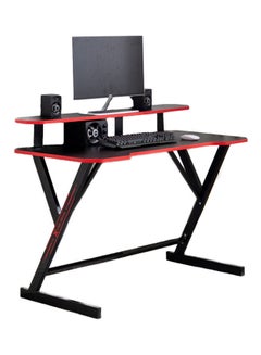 Gaming Computer Desk With Removable Monitor Stand Black 47.2x29.1x21.1inch