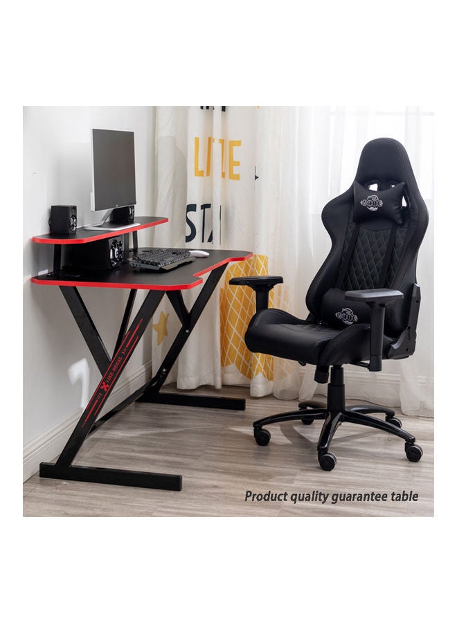 عربست - Gaming Computer Desk With Removable Monitor Stand Black 47.2x29.1x21.1inch - Image 1